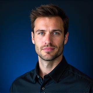 Portrait of Alex Thorne, CEO of Stratos Gaming Solutions.